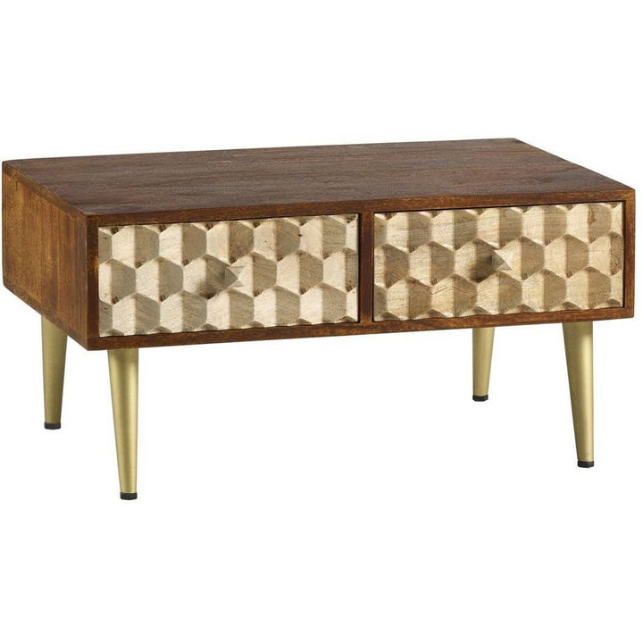 Edison Coffee Table with 2 Drawers
