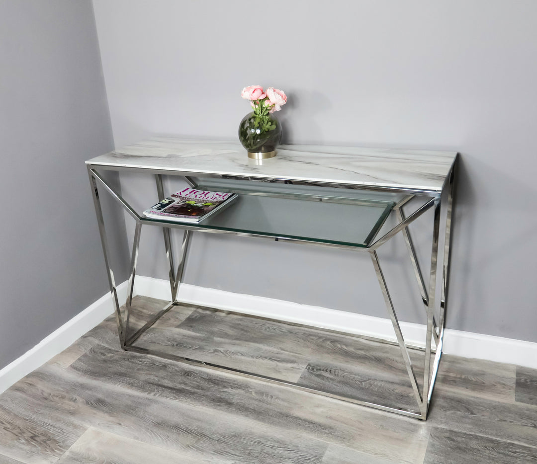 Berlanga Marble Console Table