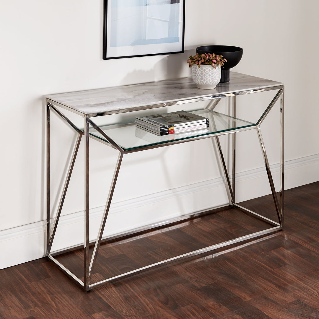 Berlanga Marble Console Table