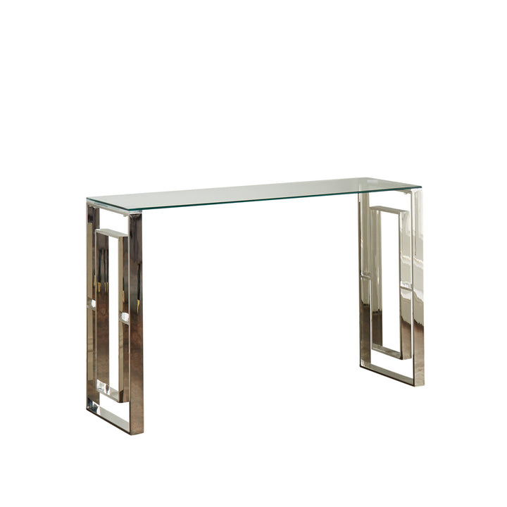 Console Table Silver Plated Ewalt