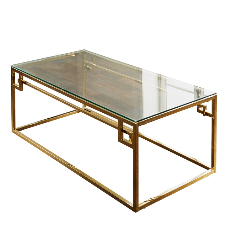 Cate Gold Plated Coffee Table