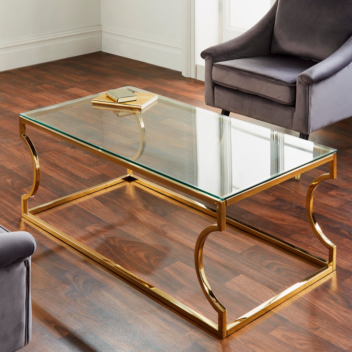 Danity Gold Coffee Table