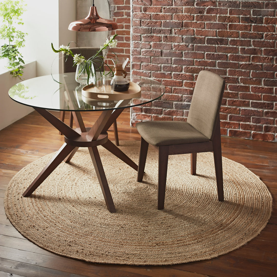 Round Jute Rug Wooler