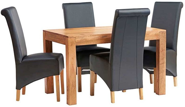 Toko Light Mango Small Dining Table 4ft (120cm)