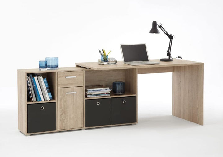 Oak Flexi Corner Office Desk Willetton
