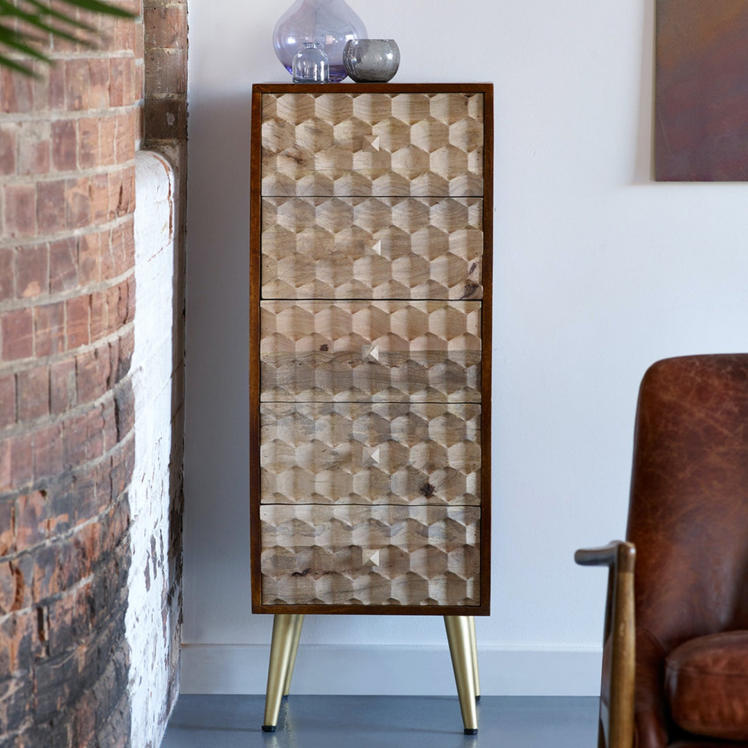 Edison 5 Drawer Chest