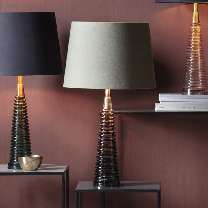 Naia Grey Table Lamp