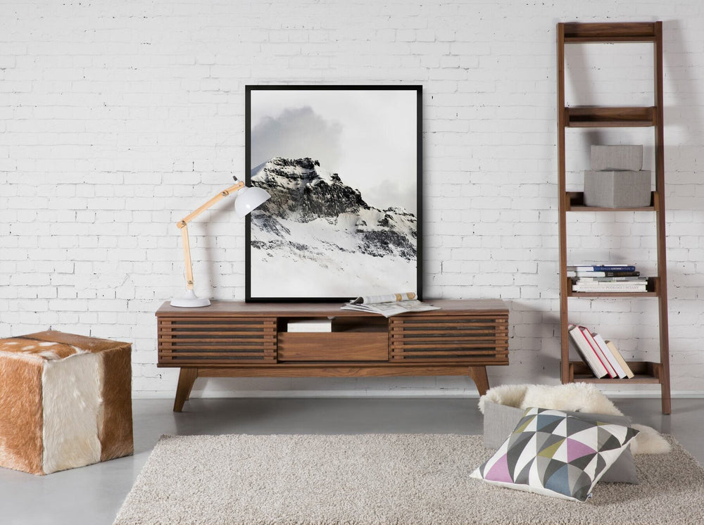 TV Stand Dark Wood DETROIT

