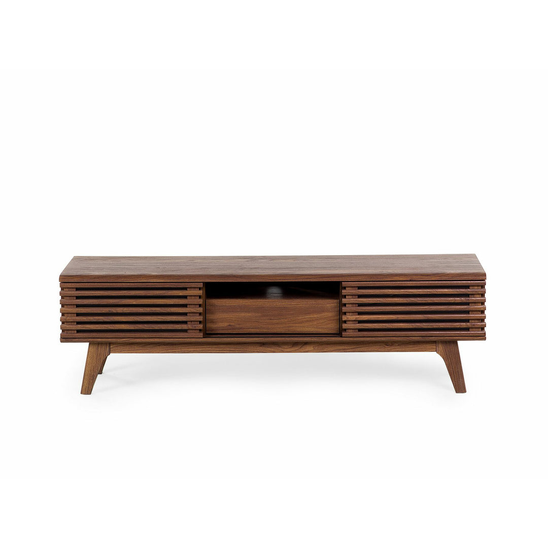 TV Stand Dark Wood DETROIT
