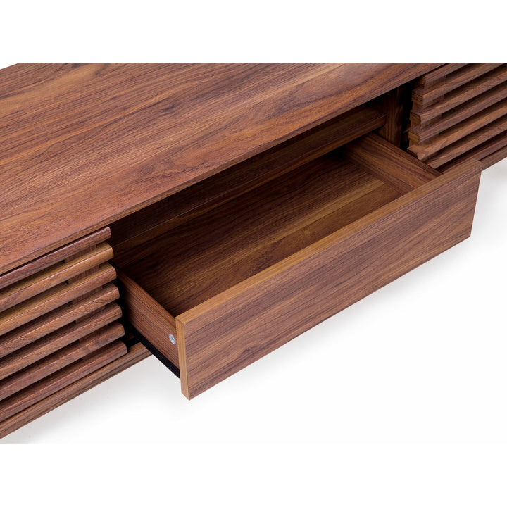 Oglethorpe TV Stand Dark Wood