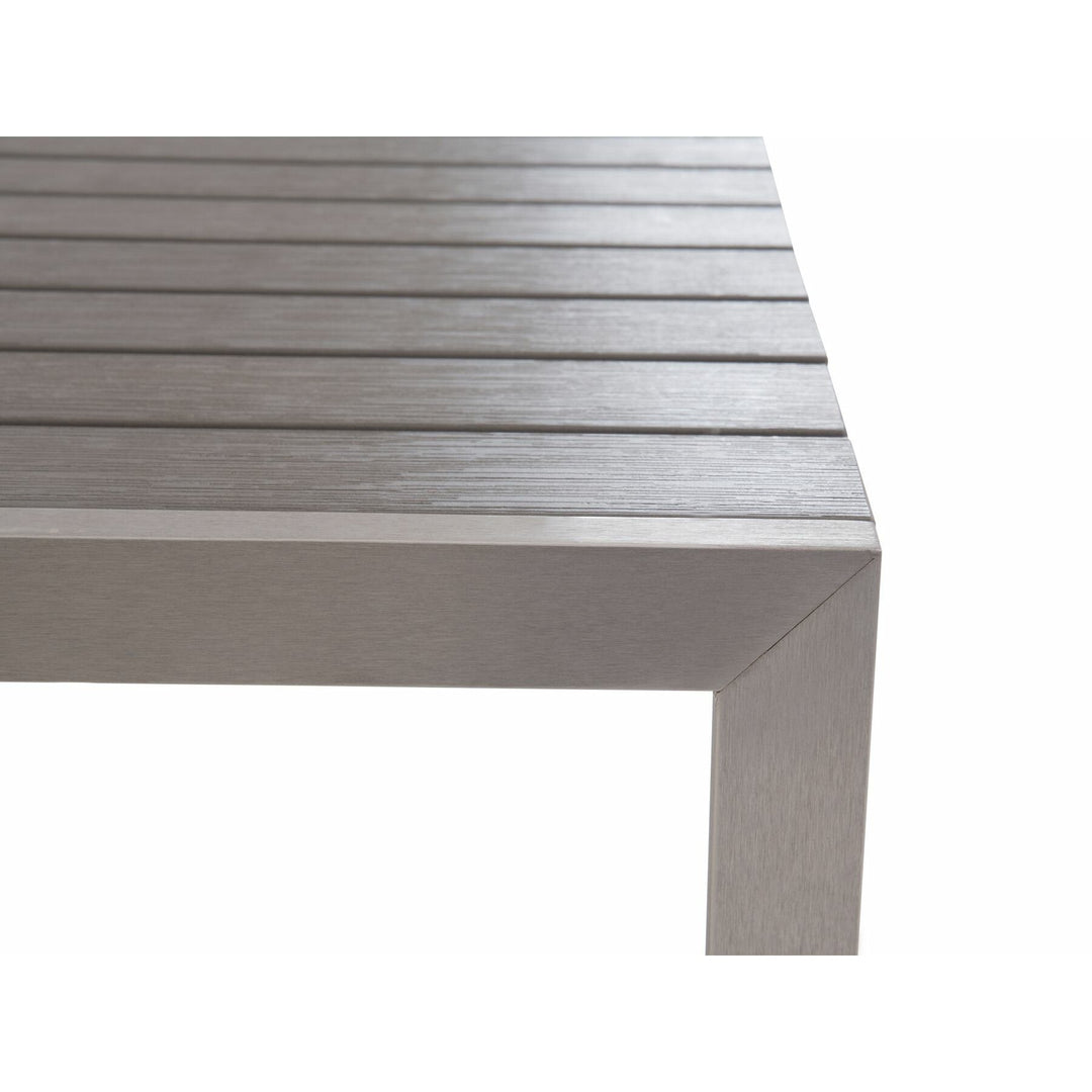 Nardo 6 Seater Metal Garden Dining Set Grey