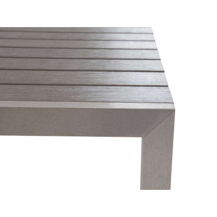 Nardo 6 Seater Metal Garden Dining Set Grey