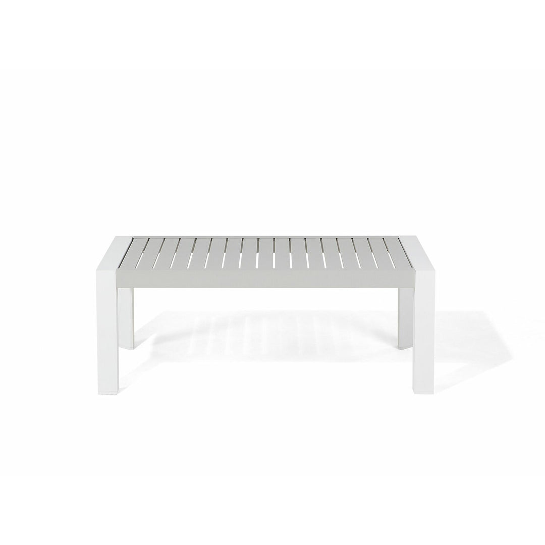 Castella Left Hand 6 Seater Aluminium Garden Corner Sofa Set Grey