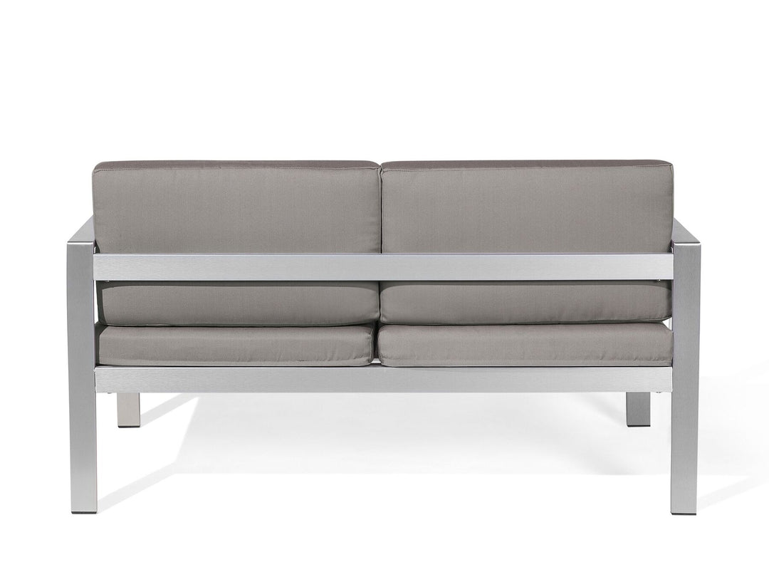 Aldes Dark Grey 2 Seater Garden Sofa