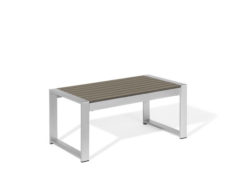Salerno 4 Seater Aluminium Garden Sofa Set Grey