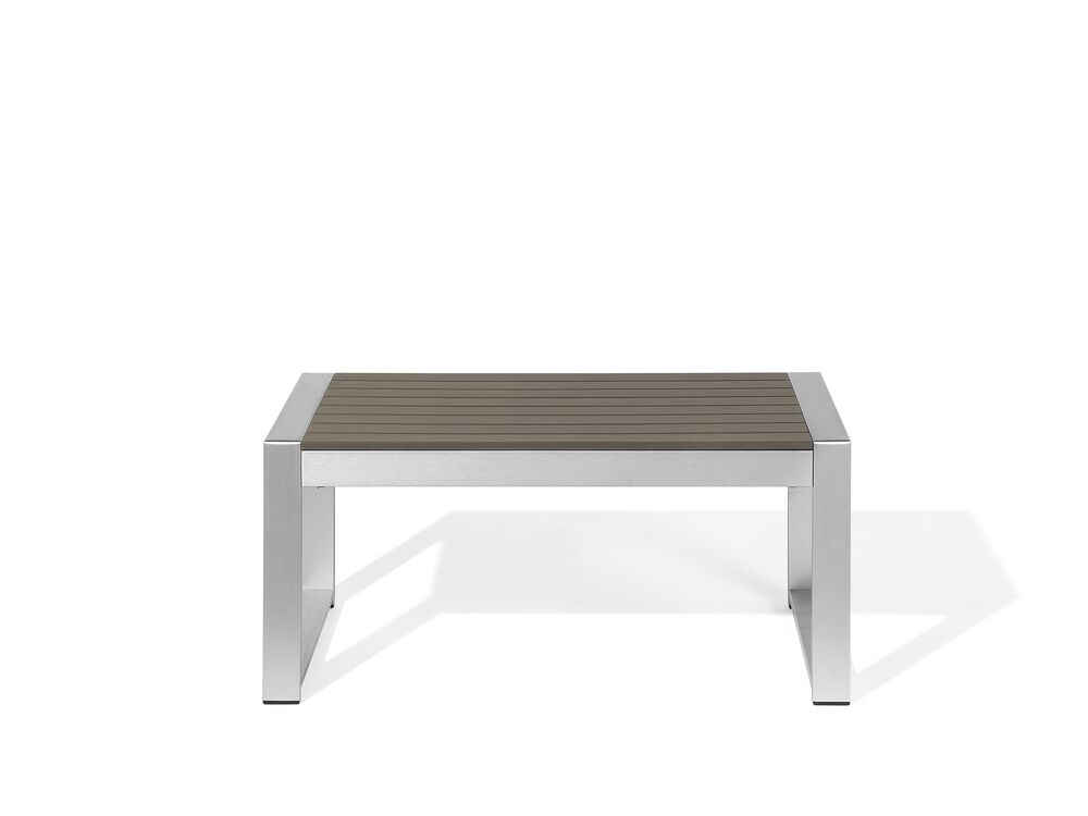 Salerno 4 Seater Aluminium Garden Sofa Set Grey