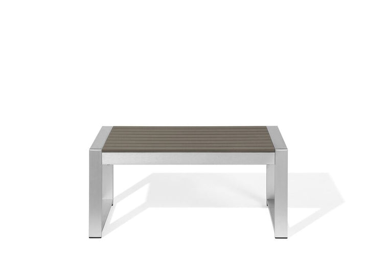 Salerno 4 Seater Aluminium Garden Sofa Set Grey
