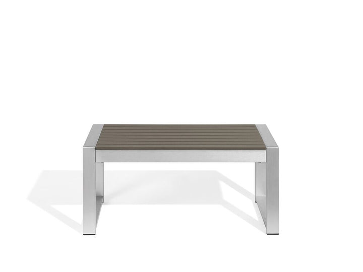 Salerno 4 Seater Aluminium Garden Sofa Set Grey