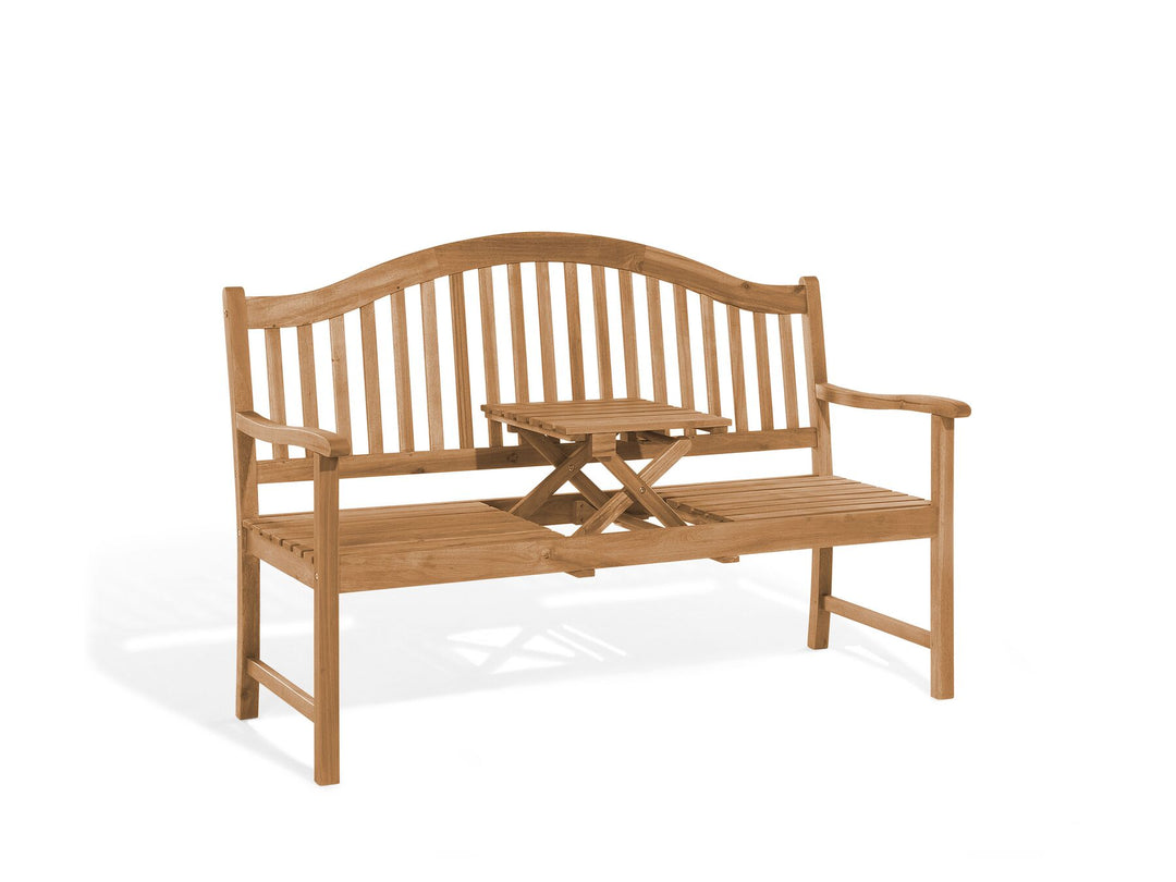 Royce Wooden Garden Bench Light Wood