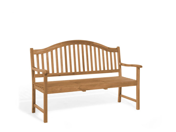 Royce Wooden Garden Bench Light Wood