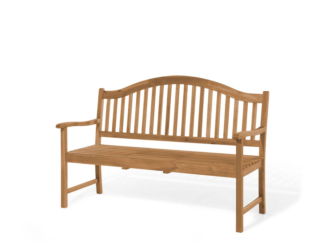 Royce Wooden Garden Bench Light Wood