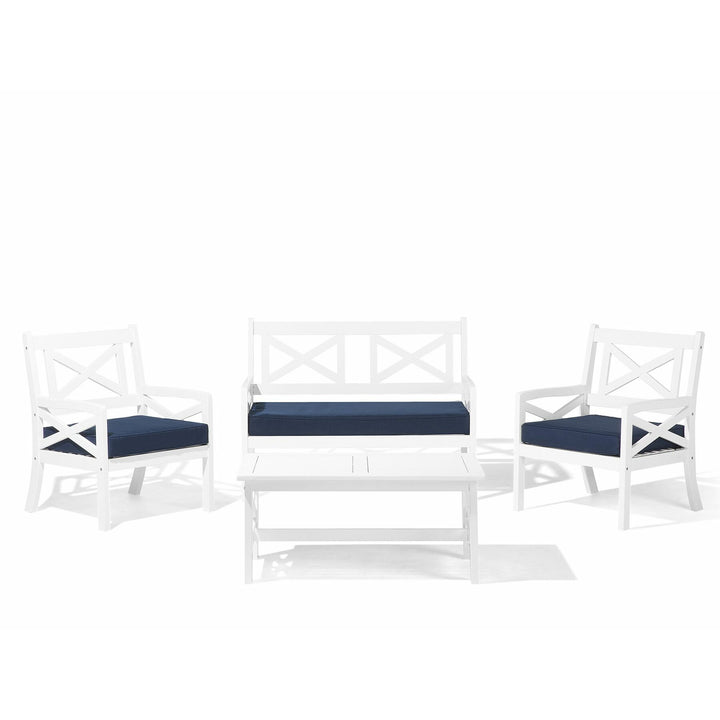 Baltic 4 Seater Acacia Wood Garden Sofa Set