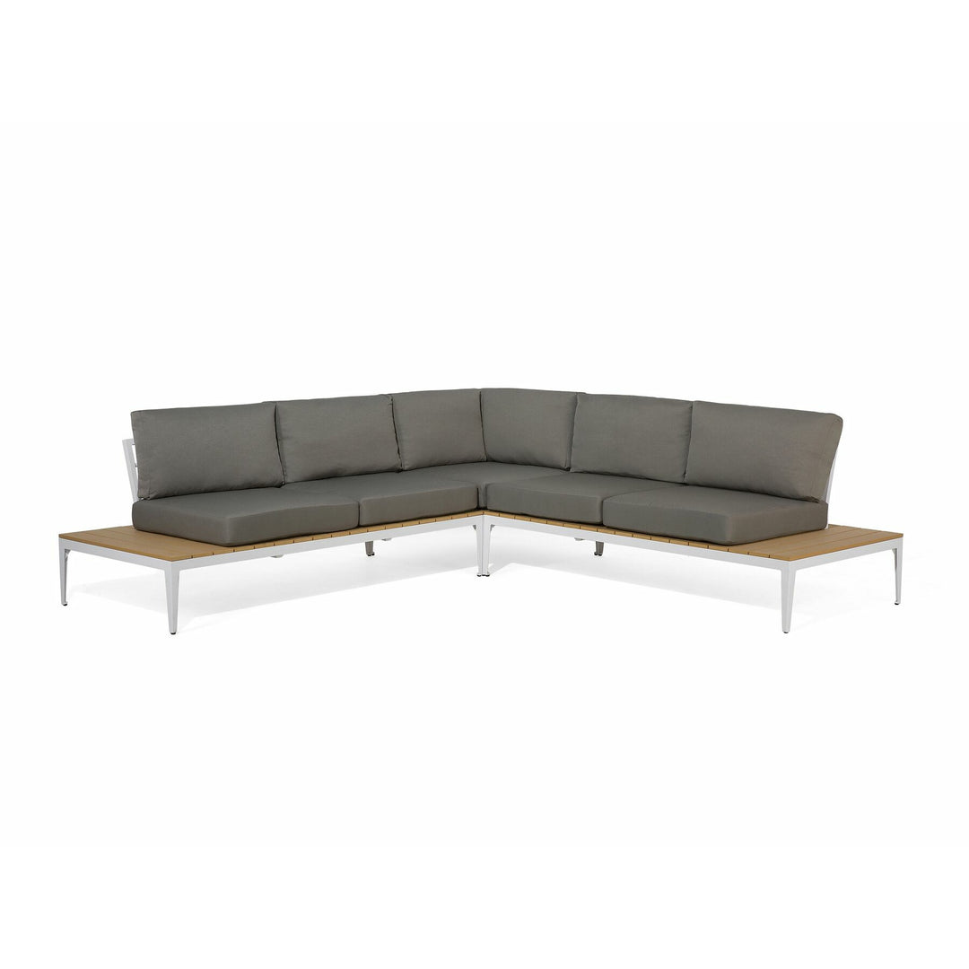 Pasitano Left Hand 5 Seater Garden Corner Sofa Set