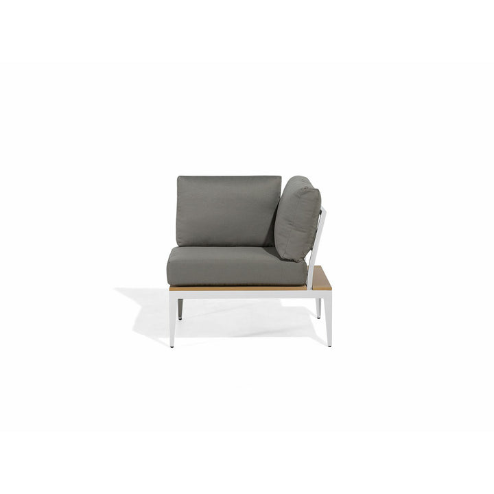 Pasitano Left Hand 5 Seater Garden Corner Sofa Set