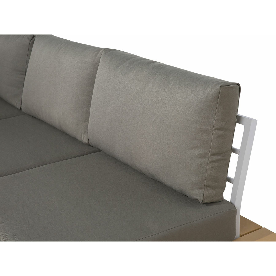 Pasitano Left Hand 5 Seater Garden Corner Sofa Set
