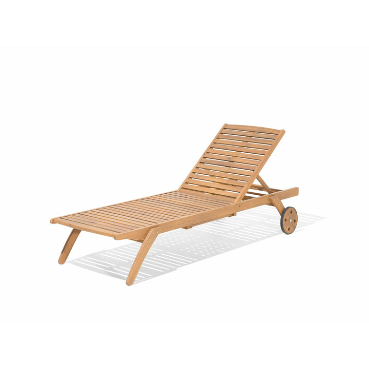 Cesana 8-Seater Acacia Wood Garden Dining Set with 2 Sun Loungers