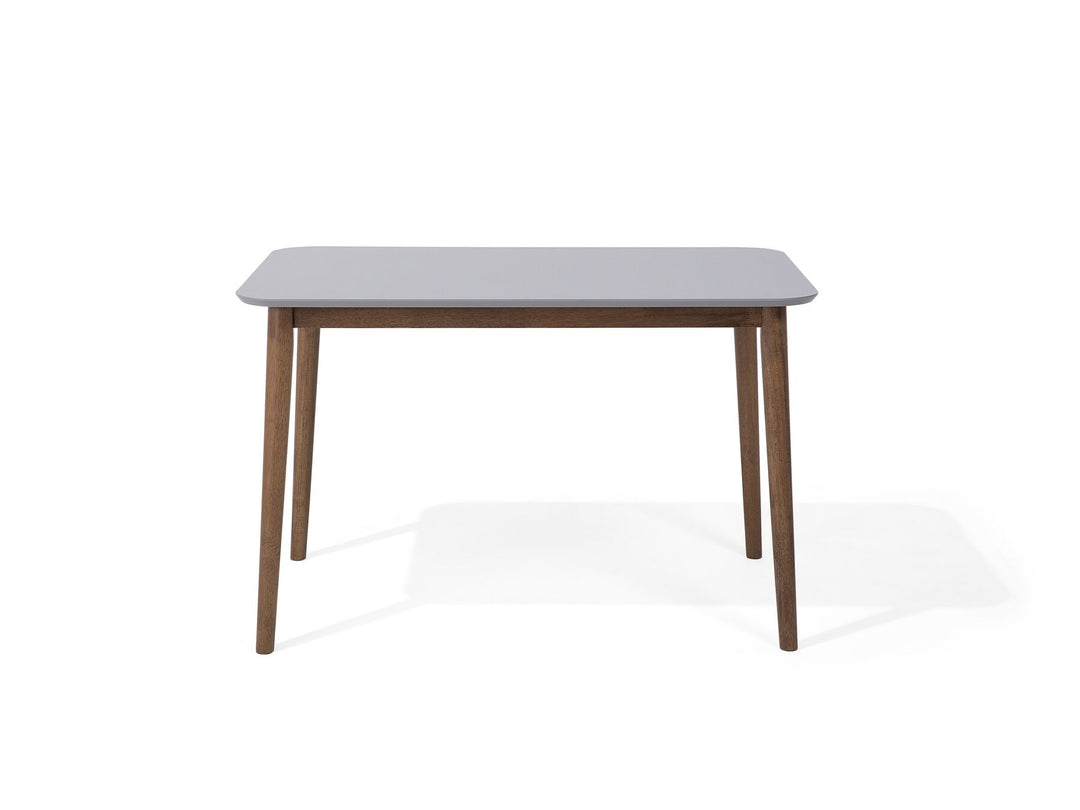 Modesto Wooden Dining Set Grey and Dark Wood