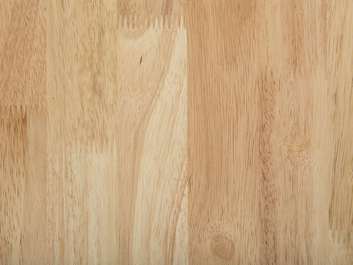 Wooden Dining Table 120 x 75 cm Light Wood and White Houston