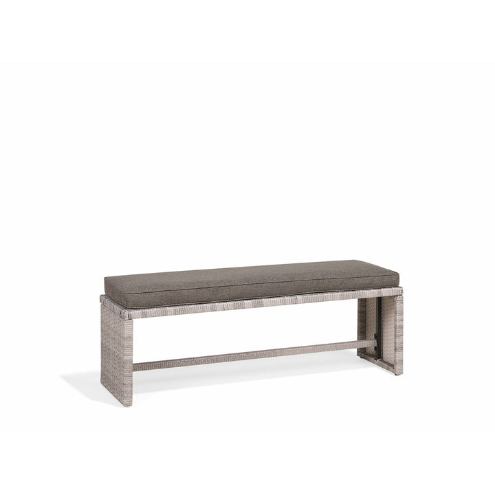 Viterbo Left Hand 8 Seater PE Rattan Garden Corner Sofa Set Grey