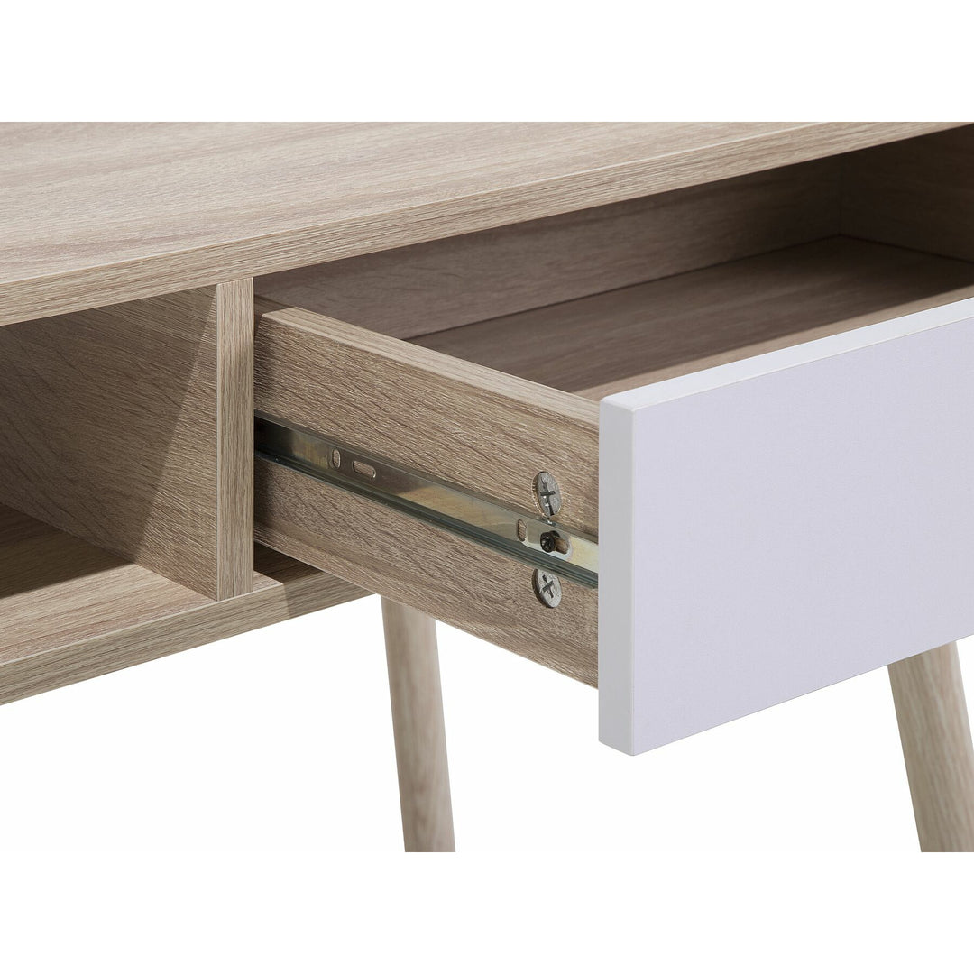 Aislin 1 Drawer Home Office Desk with Shelf 100 x 48 cm