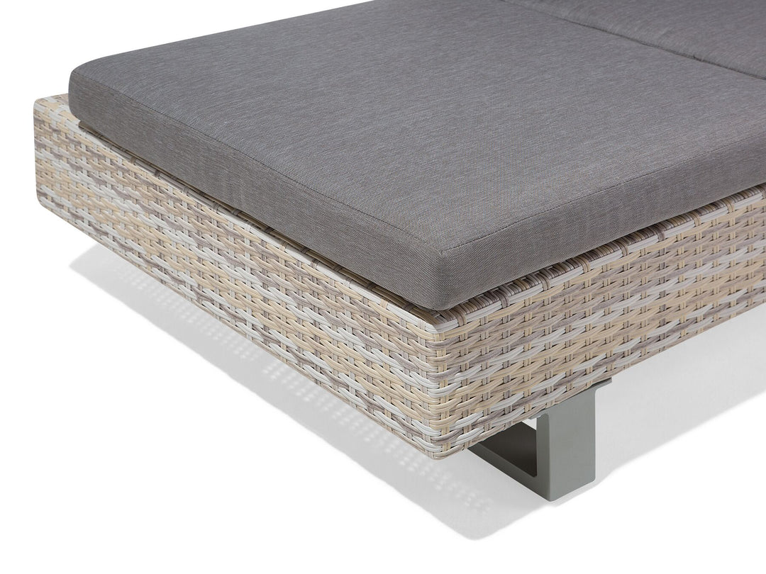 Lanciano 5 Seater PE Rattan Garden Corner Sofa Set