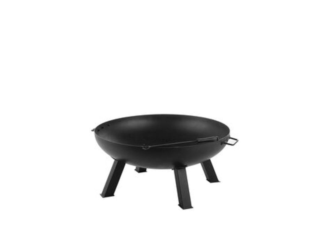 Charcoal Fire Pit Black Sempu