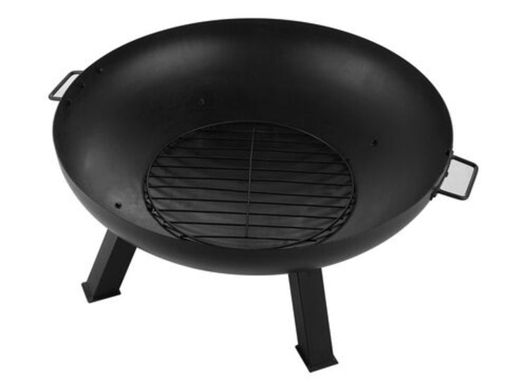 Charcoal Fire Pit Black Sempu