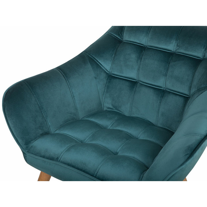Karis Armchair Velvet Teal