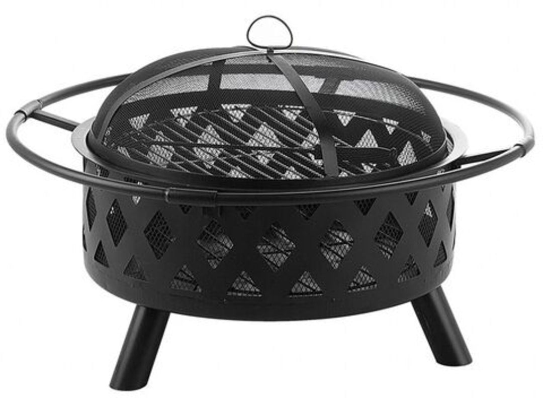 Charcoal Fire Pit Black Mayon