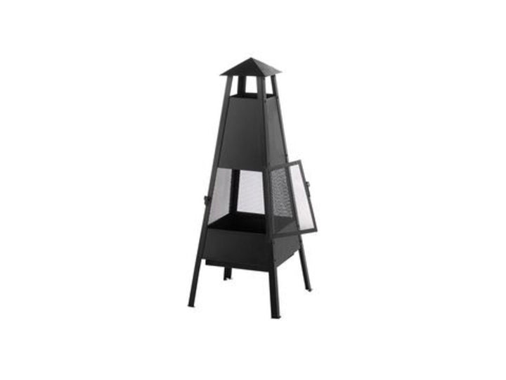 Charcoal Fire Pit Black Yasur