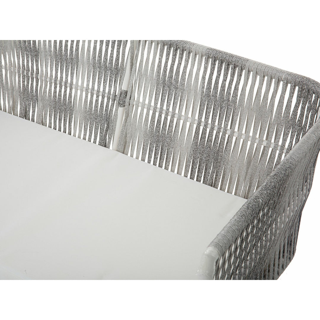 Ragusa 4 Seater PE Rattan Garden Sofa Set Off-White