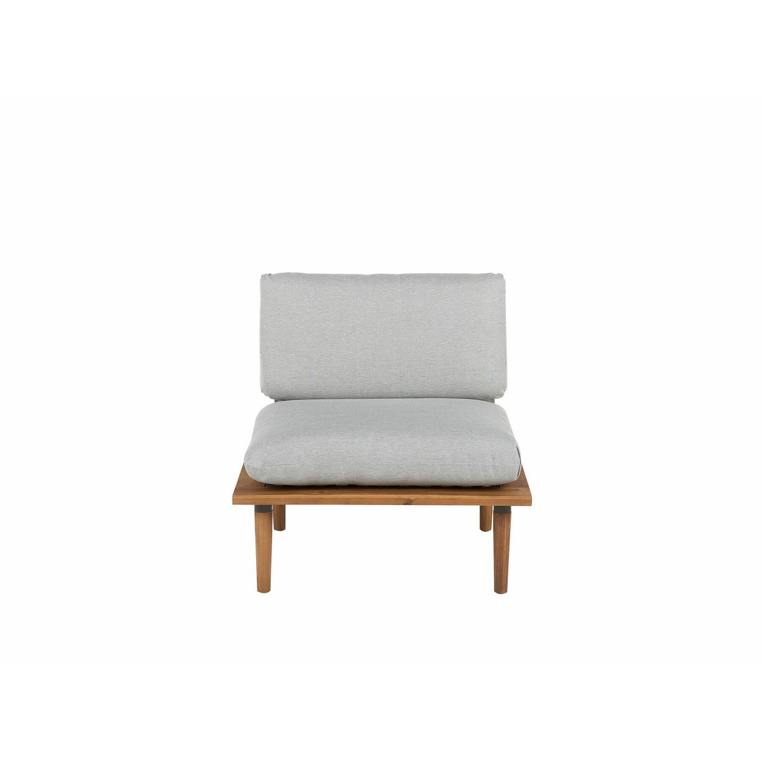 Frascati 4 Seater Acacia Wood Garden Sofa Set Grey