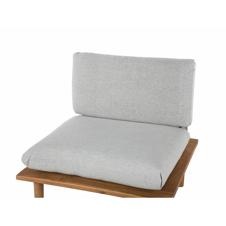 Frascati 4 Seater Acacia Wood Garden Sofa Set Grey