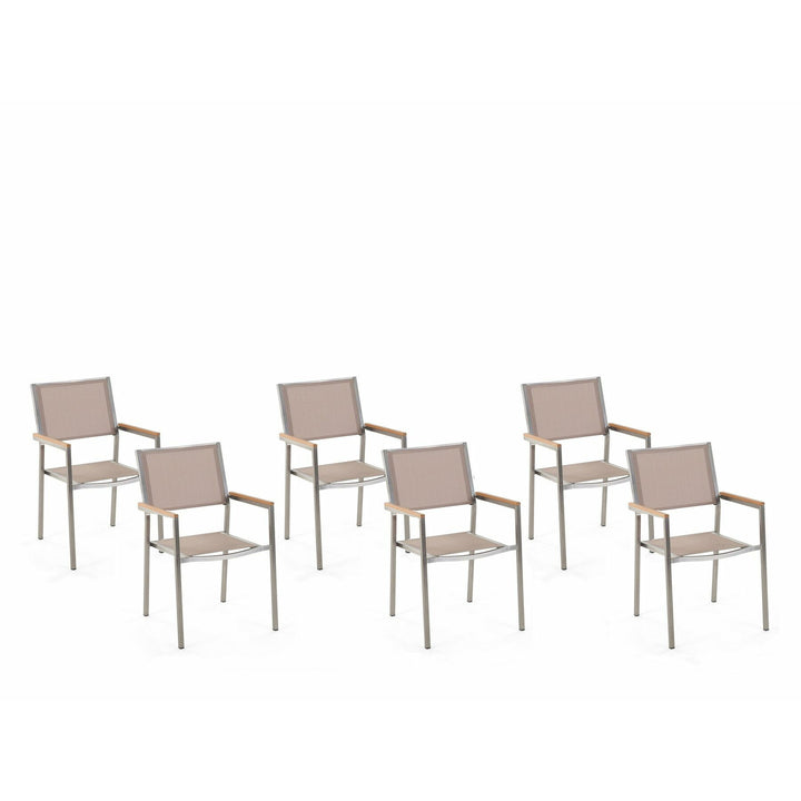 Englewood Set of 6 Garden Chairs