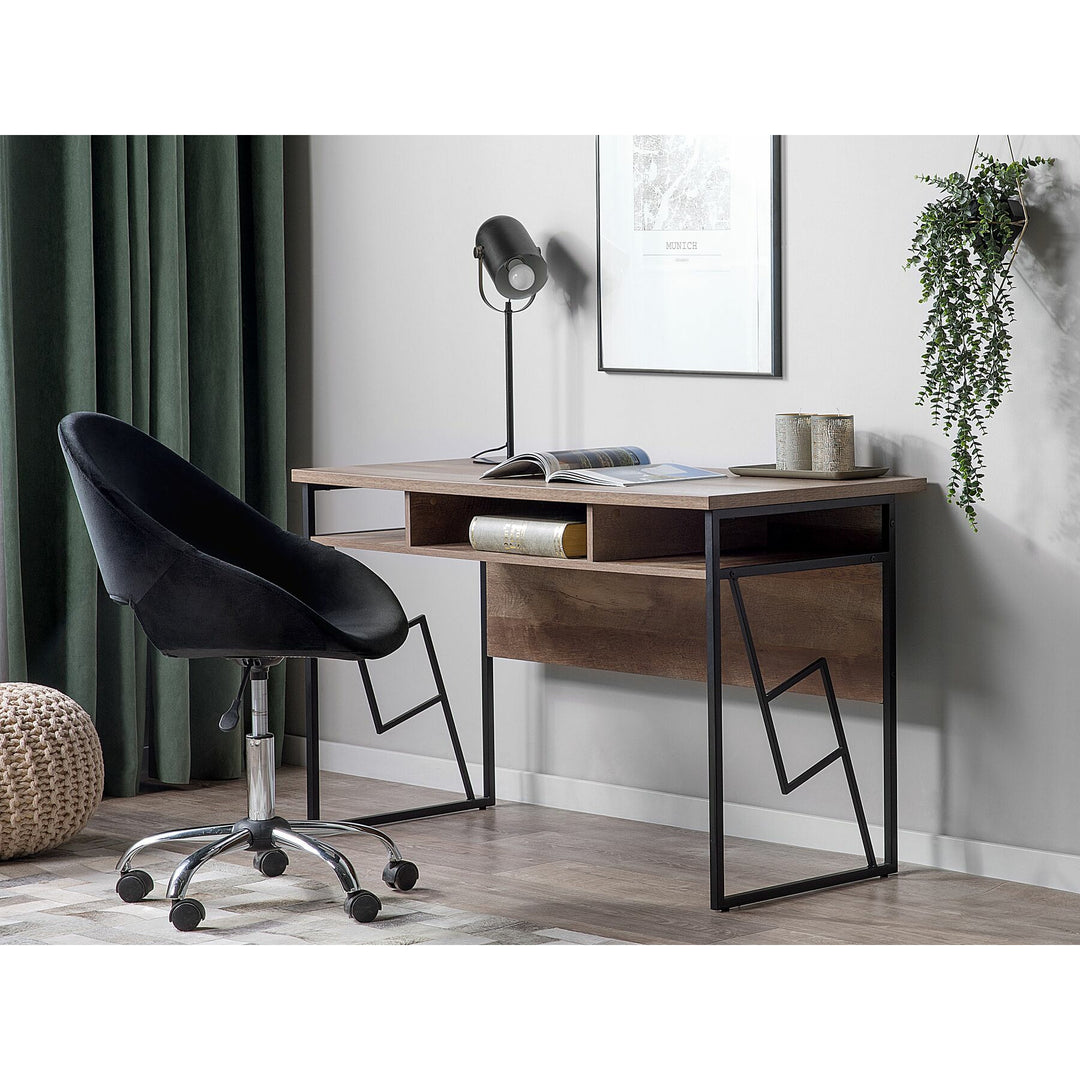 Cyra Home Office Desk with Shelf 120 x 60 cm