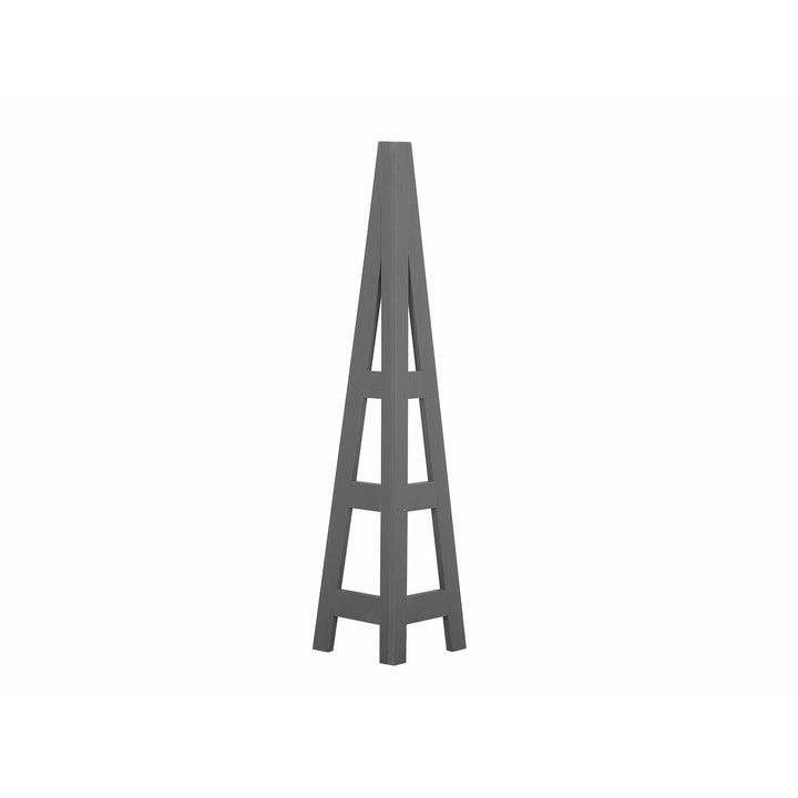 Gianni Corner Ladder Shelf Grey