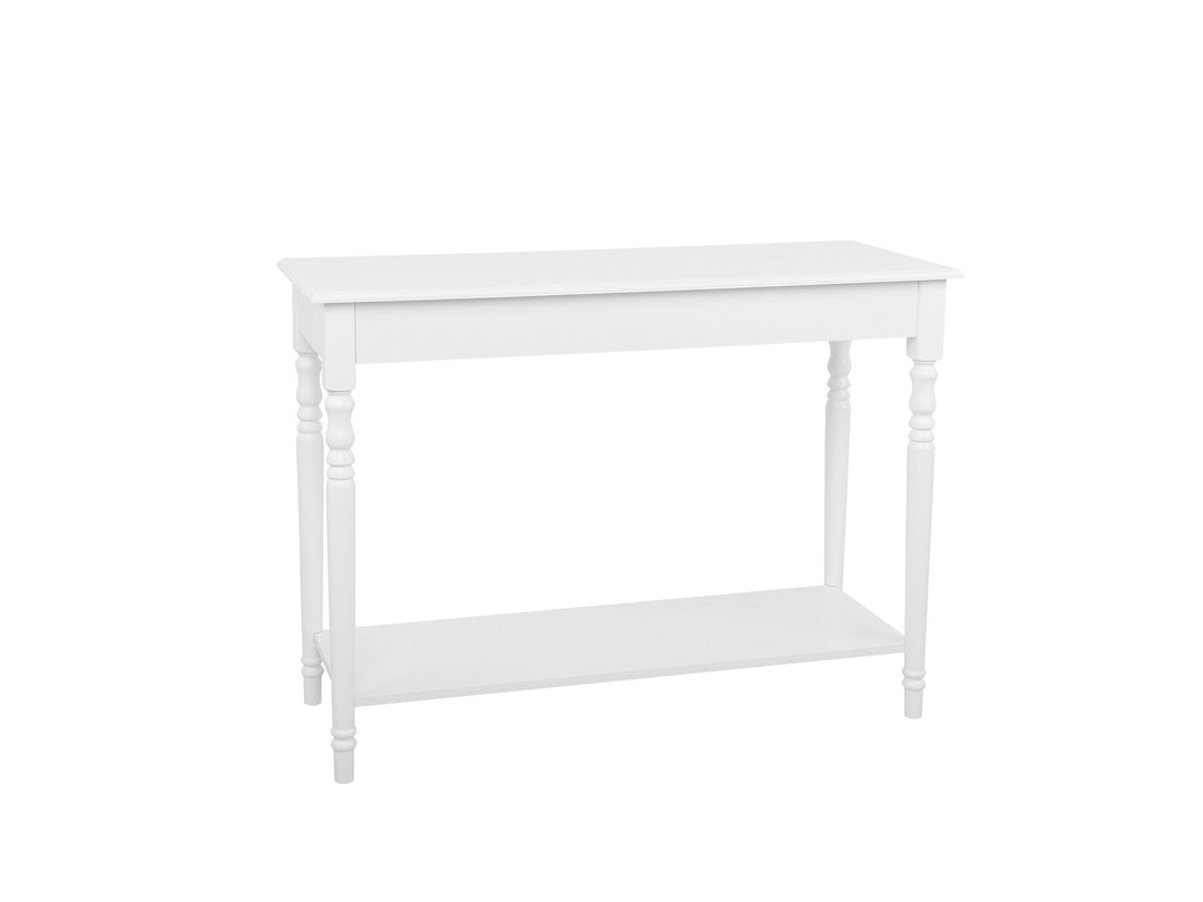Darrion White Console Table