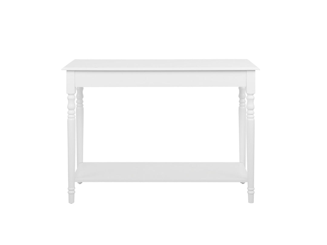 Darrion White Console Table