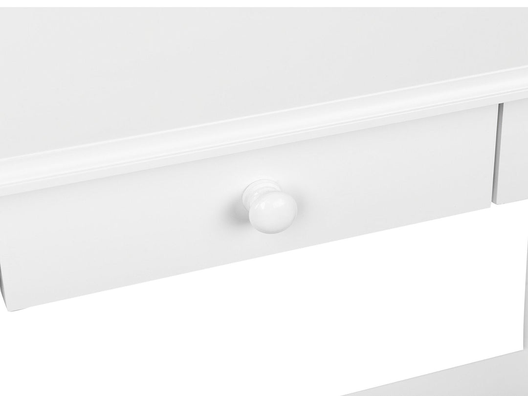 Darrion White Console Table