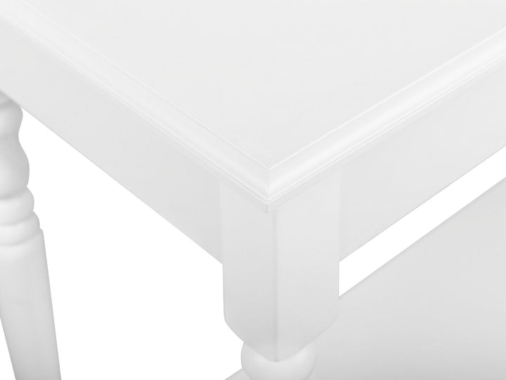 Darrion White Console Table